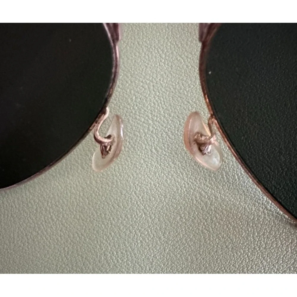 Ray-Ban Pilot Sunglasses Aviators Polarized Gold Tarnished Damaged For Parts